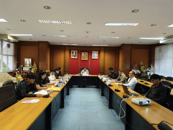 รองผู้ว่าฯ พังงา ประชุมพิจารณาค่าตอบแทนผู้เสียหาย ค่าทดแทน และค่าใช้จ่ายแก่จำเลยในคดีอาญา จังหวัดพังงา ครั้งที่ 5/2569