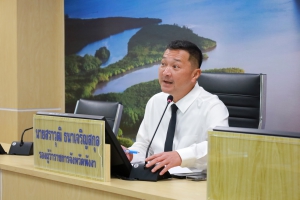 รองผู้ว่าฯ พังงา ประชุมติดตามประเมินผลโครงการและการบริหารงบประมาณจังหวัด