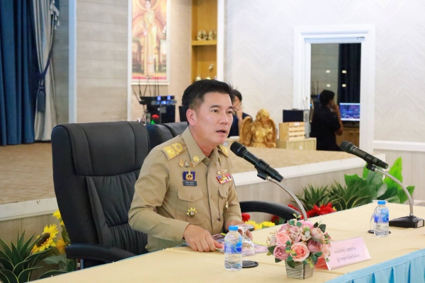 ผู้ว่าฯ พังงา พบผู้บริหาร อปท. เดินหน้าบูรณาการแก้ปัญหายาเสพติด ภัยพิบัติ ยกระดับคุณภาพชีวิตประชาชน