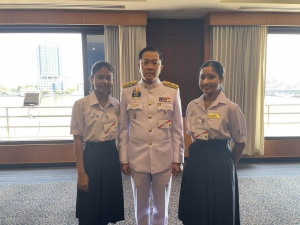 ผู้ว่าราชการจังหวัดพังงา นำนักเรียนทุนพระราชทาน เข้าเฝ้าฯ รับพระราชทานทุนฯ (ม.ท.ศ.) รุ่นที่ 15 ประจำปีการศึกษา 2566