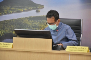 ผู้ว่าราชการจังหวัดพังงา ประชุมติดตามการเก็บข้อมูลแบบวัดการเปิดเผยข้อมูลสาธารณะ OIT ของส่วนราชการ