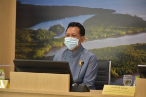 จังหวัดพังงา ต้อนรับคณะ ก.พ.ร. เข้าติดตามผลความก้าวหน้าการขับเคลื่อนจังหวัดที่มีผลสัมฤทธิ์สูง ณ ห้องประชุมภูผา