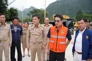 รัฐมนตรีช่วยฯ มหาดไทย ลงพื้นที่พังงาติดตามแผนรับมืออุทกภัย ชื่นชมจังหวัดเตรียมพร้อมรอบด้าน ย้ำทุกโครงการต้องตอบโจทย์ประชาชน