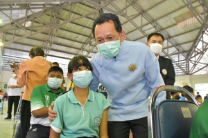 จังหวัดพังงา เริ่มฉีดวัคซีนป้องกันโควิด-19 สูตรสำหรับเด็กวันแรก
