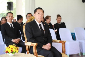 ผู้ว่าฯพังงา เป็นประธานในพิธีพระราชทานเพลิงศพเป็นกรณีพิเศษ นางผาสุก พรประสิทธิ์