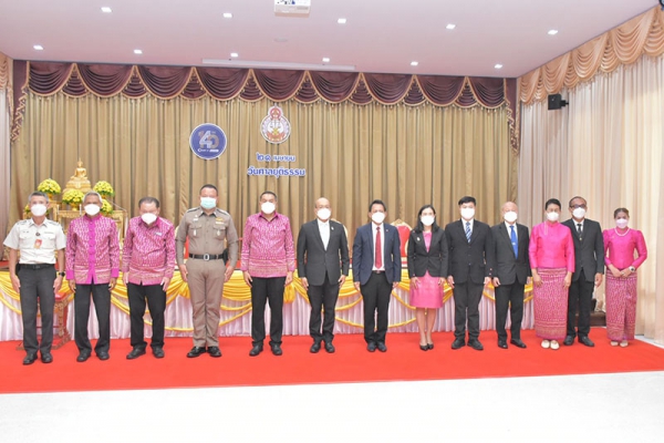 ศาลจังหวัดพังงาจัดพิธีเจริญพระพุทธมนต์ครบรอบ 140 ปี วันสถาปนาศาลยุติธรรม