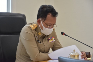 จังหวัดพังงา ติดตามการประเมินผลการปฏิบัติราชการของผู้ว่าราชการจังหวัดตามภารกิจสำคัญ ใน 12 ตัวชี้วัด ณ ห้องประชุมดีบุก ศาลากลางจังหวัดพังงา