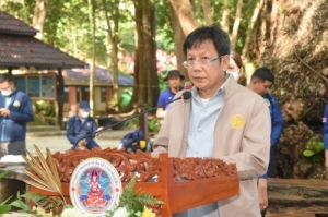 จังหวัดพังงา ร่วมพิธีเปิดโครงการกิจกรรมซ่อมแซมทุ่นผูกเรือและเก็บขยะทะเล เพื่อเตรียมความพร้อมก่อนเปิดฤดูกาลท่องเที่ยวอุทยานแห่งชาติหมู่เกาะสิมิลัน จ.พังงา