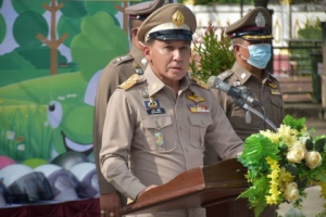 จังหวัดพังงา ร่วมเปิดโครงการปีใหม่นี้ขับขี่ปลอดภัยฯ รณรงค์การใช้รถใช้ถนนอย่างมีวินัยและสวมหมวกนิรภัยลดการสูญเสียจากอุบัติเหตุในช่วงเทศกาลปีใหม่ ณ บริเวณลานหน้าหลวงปู่ทวด อำเภอเมืองพังงา