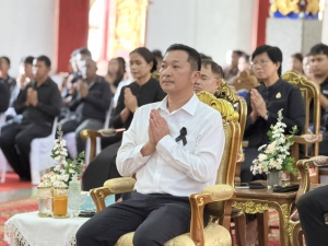 พังงา จัดพิธีสวดพระพุทธมนต์และเจริญจิตตภาวนา อุทิศถวายพระราชกุศลแด่สมเด็จพระนางเจ้าสิริกิติ์ พระบรมราชินีนาถ พระบรมราชชนนีพันปีหลวง