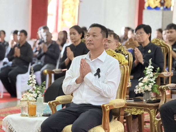 พังงา จัดพิธีสวดพระพุทธมนต์และเจริญจิตตภาวนา อุทิศถวายพระราชกุศลแด่สมเด็จพระนางเจ้าสิริกิติ์ พระบรมราชินีนาถ พระบรมราชชนนีพันปีหลวง