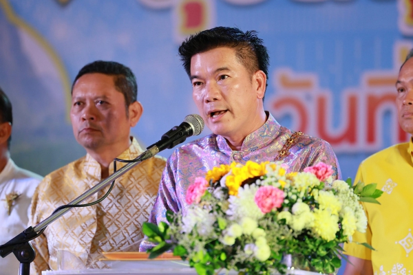 ทับปุดจัดงานยิ่งใหญ่ พิธีทำบุญเมืองงานมหกรรมแห่งความภักดี "สุขที่สุด ทับปุดบ้านเรา" ประจำปี 2567