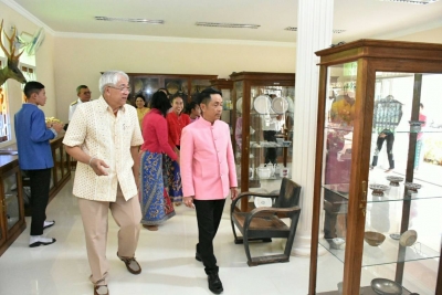 ผู้ว่าราชการจังหวัดพังงาร่วมทอดกฐิน พร้อมเปิดอาคารพิพิธภัณฑ์มูลนิธิบำรุงวัดเสนานุชรังสรรค์