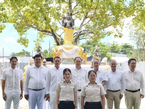 อำเภอตะกั่วป่า จัดพิธีบวงสรวงองค์พระนารายณ์และเทพบริวารเพื่อความเป็นสิริมงคล