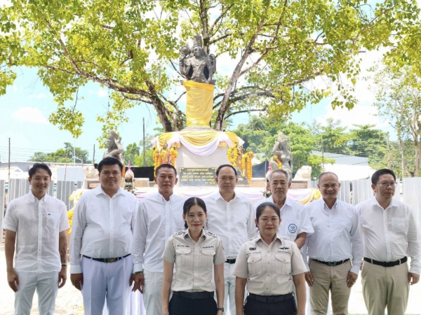 อำเภอตะกั่วป่า จัดพิธีบวงสรวงองค์พระนารายณ์และเทพบริวารเพื่อความเป็นสิริมงคล