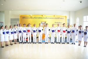 จังหวัดพังงา จัดพิธีรับพระราชทานเครื่องราชอิสริยาภรณ์ ชั้นสายสะพาย ประจำปี 2568