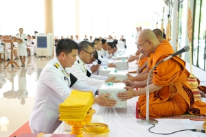 ผู้ว่าฯ พังงา นำข้าราชการและประชาชนทุกหมู่เหล่า บำเพ็ญกุศลในวาระครบ 7 วัน สัตตมวาร ถวายเป็นพระกุศลแด่ สมเด็จพระเจ้าลูกเธอ เจ้าฟ้าพัชรกิติยาภาฯ