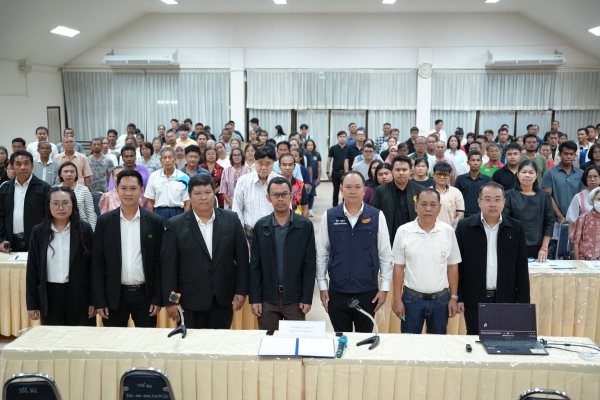 รองผู้ว่าฯ พังงา เปิดสัมมนาสรุปผลศึกษา ทางหลวงแนวใหม่เลี่ยงเมืองทับปุด รับฟังทุกภาคส่วน