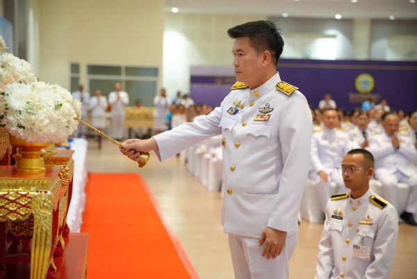 ผู้ว่าฯพังงา นำข้าราชการและพสกนิกรทุกหมู่เหล่าทำบุญตักบาตรถวายพระราชกุศล สมเด็จพระนางเจ้าสิริกิติ์ พระบรมราชินีนาถ พระบรมราชชนนีพันปีหลวง เนื่องในวันเฉลิมพระชนมพรรษา 12 สิงหาคม 2568