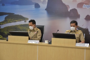 จังหวัดพังงา ร่วมประชุมคณะกรรมการศูนย์อำนวยการความปลอดภัยทางถนน ครั้งที่ 2 ณ ห้องประชุมภูผา ศาลากลางจังหวัดพังงา