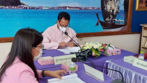 จังหวัดพังงา ประชุมคณะกรรมการควบคุมการขนส่งทางบกประจำจังหวัดพังงา ครั้งที่ ๑/๒๕๖๕