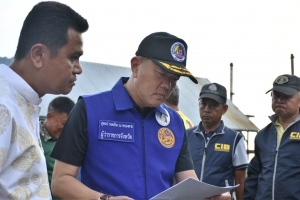 ผู้ว่าฯพังงา ตรวจสอบการบุกรุกป่าฯ เขานางหงส์ สั่งทุกฝ่ายเร่งหาผู้กระทำผิดทันที
