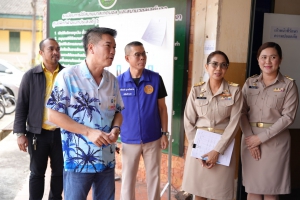 ผู้ว่าฯพังงา ตรวจเยี่ยมหน่วยเลือกตั้ง เชิญชวนพี่น้องชาวพังงาไปใช้สิทธิเลือกตั้ง ส.อบจ. และ นายก อบจ. เลือกคนดีพัฒนาเมืองพังงา