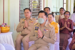 ผู้ว่าฯพังงา ประธานในพิธีปลงผมนาค(ผู้สื่อข่าวในจังหวัดพังงา)