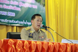 ผู้ว่าฯ พังงา ตรวจเยี่ยมและมอบแนวทางการบริหารราชการให้กับอำเภอทับปุดและอำเภอเมืองพังงา