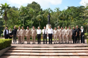 ประธานกรรมการบริหารมูลนิธิสวนสมเด็จพระศรีนครินทร์ฯ ตรวจเยี่ยมสวนสมเด็จพระศรีนครินทร์ พังงา