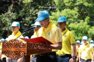 ผู้ว่าฯพังงา นำจิตอาสา ทำความสะอาด &ldquo;โบราณสถานถ้ำซำ&rdquo; ถวายพระราชกุศลเนื่องในวันนวมินทรมหาราช