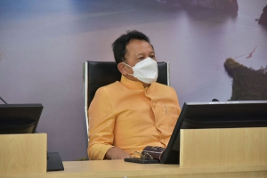 จังหวัดพังงา ประชุมคณะกรรมการโรคติดต่อจังหวัด ติดตามสถานการณ์โควิด-19