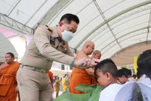 จังหวัดพังงา บรรพชาสามเณรภาคฤดูร้อน เฉลิมพระเกียรติพระบาทสมเด็จ พระเจ้าอยู่หัวฯ เนื่องในโอกาสมหามงคลเฉลิมพระชนมพรรษา 6 รอบ 28 กรกฎาคม 2567