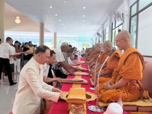 พังงาจัดพิธีทำบุญเดือนสิบ สืบสานประเพณีสารทเดือนสิบ ณ วัดประชุมโยธี พระอารามหลวง