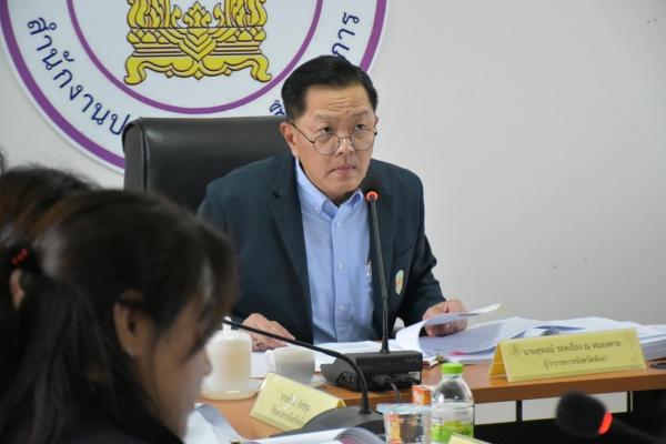 พังงาประชุมคณะกรรมการคัดเลือก คัดสรร ผู้รับพระราชทานทุนและประสานงานระดับจังหวัด