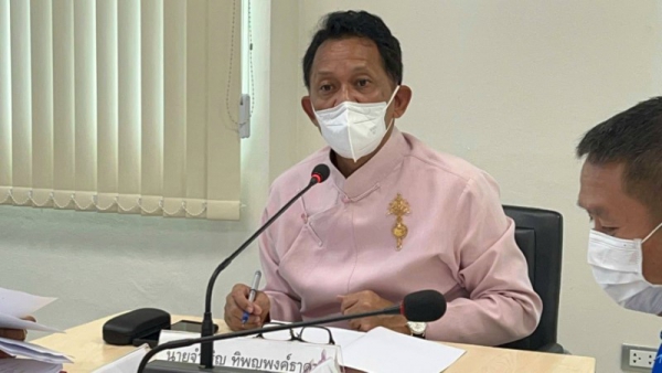จังหวัดพังงา ประชุมคณะกรรมการให้ความช่วยเหลือผู้ประสบภัยพิบัติจังหวัดพังงา ครั้งที่ ๓/๒๕๖๕