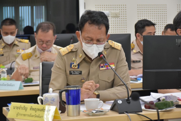 จังหวัดพังงา รับการตรวจประเมินรางวัลเลิศรัฐ ประจำปี 2565 ขั้นตอนที่ 3 ณ ห้องประชุมภูผา ศาลากลางจังหวัดพังงา