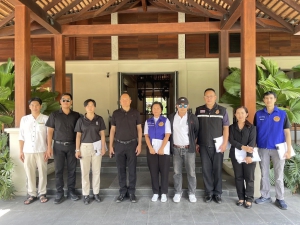 รองผู้ว่าฯ พังงา ลงตรวจสถานประกอบธุรกิจโรงแรมในพื้นที่อำเภอตะกั่วป่า