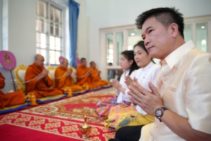 พิธีทำบุญจวนผู้ว่าราชการจังหวัดพังงา
