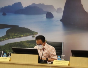 จังหวัดพังงา ประชุมคณะกรรมการขับเคลื่อนการพัฒนาเกาะอัจฉริยะ (Smart Sustainable Island) จังหวัดพังงา ครั้งที่ 2/2565 ณ ห้องประชุมภูผา ชั้น 2 ศาลากลางจังหวัดพังงา